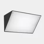 Wall fixture IP65 Curie PC 350mm LED 28.9W SW 2700-3200-4000K ON-OFF Black 2941lm 05-E138-60-EH