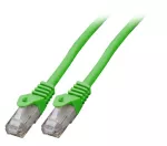 Patchcord RJ45 U/UTP kat. 6 LSZH CCA zielony 0,5m