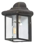 8754 Kinkiet zewnętrzny Norwich E27/1x60W złoty antyczny 230V, 50Hz