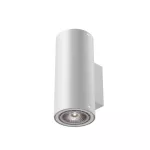 PIXO A1Kd AR111 kinkiet max. 2x10W, G53, 12V/DC, srebrny aluminiowy (mat struktura) RAL 9006