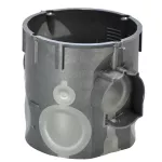 Puszka podtynkowa E107-2K czarny