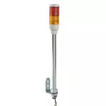 Kolumna świetlna RO, 40 mm, montaż na rurze, stabilna, bez brzęczka, IP23, 24 V AC DC Harmony XVC