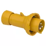 Wtyk 16A 2P-E 100-130V IP67 50-60Hz