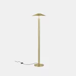 Floor lamp H LED 27.7W LED warm-white 2700K ON-OFF Matte gold 1207lm 25-7742-DN-DN
