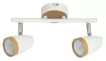 5565 Kinkiet Karen LED 2x 4W IP20 biały/buk 230V, 50Hz