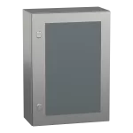 PanelSeT Obudowa wisząca ze stali nierdzewnej S3X IP66 304L drzwi transparentne 700x500x250mm