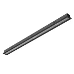 BURGOS T1 wpust stropowy LED 36W/3492lm/4000K, 230V, czarny głęboki (mat struktura) RAL 9005