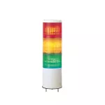 Kolumna świetlna bez buczyka Ø40 3 elementy światło ciągłe/migające LED 24V Harmony XVC
