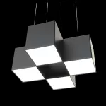 Oprawa NOISE CLOVER LED zw ED DALI 1400lm/830 PLX czarny mat 17 W