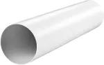 kanał okrągły o średnicy 160 i długości 700mm, wykonany z tworzywa, biały