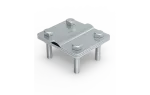 [NI V4A] Złącze uniwersalne odgałęźne 80x70mm; fi16/bed