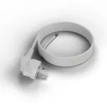 PP-50/3M/3X1/OMY ŻO Przewód przyłączeniowy z wtyczką kątowa UniSCHUKO; 3x1; OMY żo; 3m; biały
