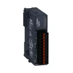 Modicon TM3, moduł We/Wy cyfrowych, 4 wejścia, 4 wyjścia przekaźnikowe, 24 VDC, zaciski sprężynowe