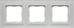 VENA2 Xglass Ramka 3x BIAŁY + biały