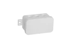 V8 Puszka elastyczna n/t 80x45x41mm IP54 8-wl klik z osł. biała