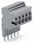 Modularny wielowtyk TOPJOB® S do montażu zatrzaskowego do otworów na mostek, szary 2004-554