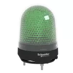 Sygnalizator świetlny z brzęczkiem, zielony, Ø100, 70...90 dB, zintegrowany LED, 100...230 V AC Harmony XVR