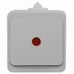 WNT-8S/S Wyłącznik krzyżowy-SMART- z podśw. n/t; IP44; szary
