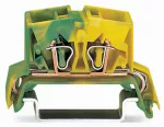 4-przewodowa złączka listwowa Mini 2,5 mm², żółto-zielona 264-737/999-950