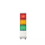 Kolumna świetlna bez buczyka Ø60 3 elementy światło ciągłe LED 24V Harmony XVC
