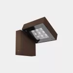 Wall fixture IP66 Modis Optics Single LED 20W LED warm-white 2700K ON-OFF Brown 1809lm AS11-18V9F1OUJ6