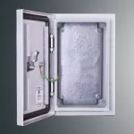 Obudowa n/t z płytą montaż PSH 302515 PROFIT 300x250x150; IP65; IK10; RAL7035, zamek herm.-D5