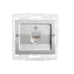 LOGI 02-1370-043 sr Gniazdo telefoniczne pojedyncze (RJ11)