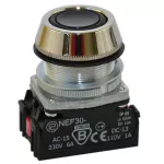 PROMET Przycisk NEF30-UKY/W3 czarny