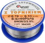 SPOIWO LUTOWNICZE Sn60Pb40 0,7/100