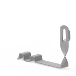 [OG] Uchwyt pod dachówkę z zamkiem skręcony Röben H-100mm