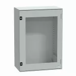 Obudowa poliestrowa wisząca PLM z drzwiami transparentnymi IP66 747x536x300 mm, PanelSet