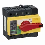Compact INS INV, rozłącznik INS40 żółto-czerwony 40A 3P