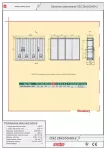 Obudowa poliestrowa - IP44/IP54, IK10, OSZ 26x2/53x80-2 daszek płaski