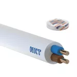 YDY 450/750 2x2,5 biały Kabel elektroenergetyczny, instalacyjny, wielożyłowy z izolacją PVC