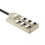 SAI-6-F 4P IDC PUR 5M Pasywny rozdzielacz czujnik / człon wykonawczy (z przewodem), nr.katalogowy 1766680000
