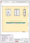 Obudowa poliestrowa - IP44/IP54, IK10, OS 26/40x40 daszek płaski