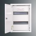 Rozdzielnica n/t modułowa RZ 4NN 2x12S 392x288x130; szyna TH35; IP30; RAL 9003