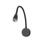 Reading lights Crobat LED 3.8W LED warm-white 3000K ON-OFF Black 311lm DE-0268-NEG
