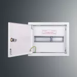 Rozdzielnica n/t modułowa RZ 2NN 1x12S 237x288x130; szyna TH35; IP30; RAL 9003