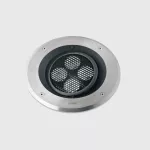 Recessed uplighting IP66-IP67 Gea Power LED Pro Ø220mm Comfort LED 10.1W LED warm-white 2700K ON-OFF AISI 316 stainless steel 664lm AZ18-P8V8S1OUCA