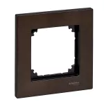 Merten, M-Elegance drewno, ramka pojedyncza, wenge