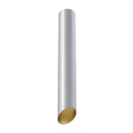 PIXO 410 stropowy max 1x50W, GU10, 230V, kolor złota, srebrny aluminiowy (mat struktura) RAL 9006 T068W41Sh962101
