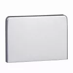 Schneider Electric Optiline 45 - zaślepka końcowa - PC/ABS - aluminium