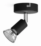 Limbali single spot black 1x50W 230V Oświetlenie punktowe