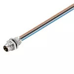 SAIE-M8S-8-0.2U-FP Złącze okrągłe, do wbudowania (z kablem), nr.katalogowy 1467590000