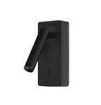 Wall fixture COLO LED 3.4W LED warm-white 3000K ON-OFF Black 184 DE-0116-NEG