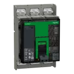Wyłącznik, ComPacT NS1600N, 50kA przy 415VAC, 3P, stacjonarny, sterowanie ręczne, MicroLogic 6.0, 1600A