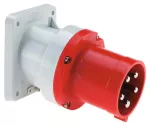 Wtyczka odbiornikowa maszynowa TE 63A 4p 400V IP44