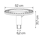 SU-MA lampa stojąca zewnętrzna Ster Max STRMAX-H4200