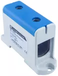 ZŁĄCZKA SZYNOWA JEDNOPOLOWA ZGX 1x150 MM2 NIEBIESKA (Al/Cu)